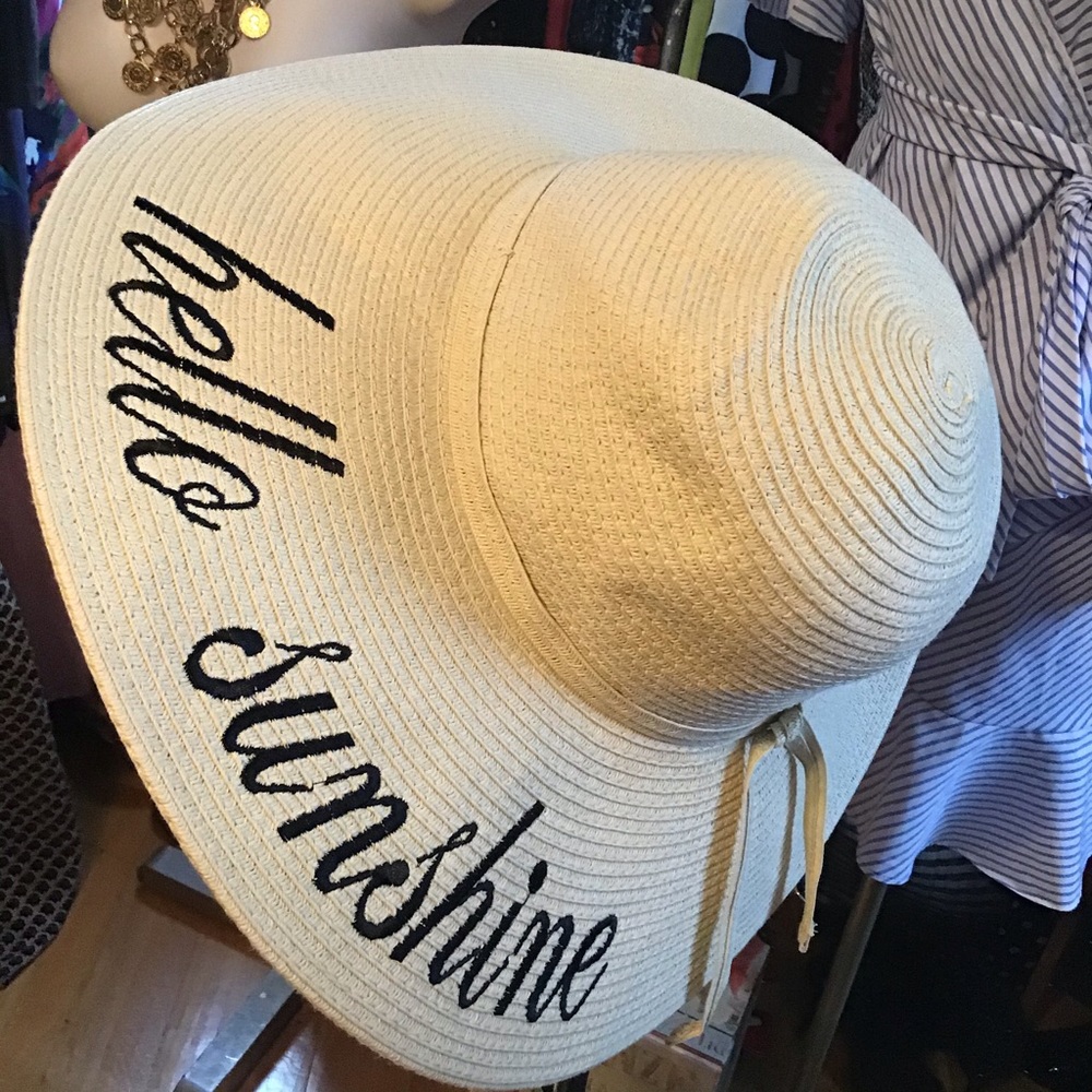 Large summer hat
